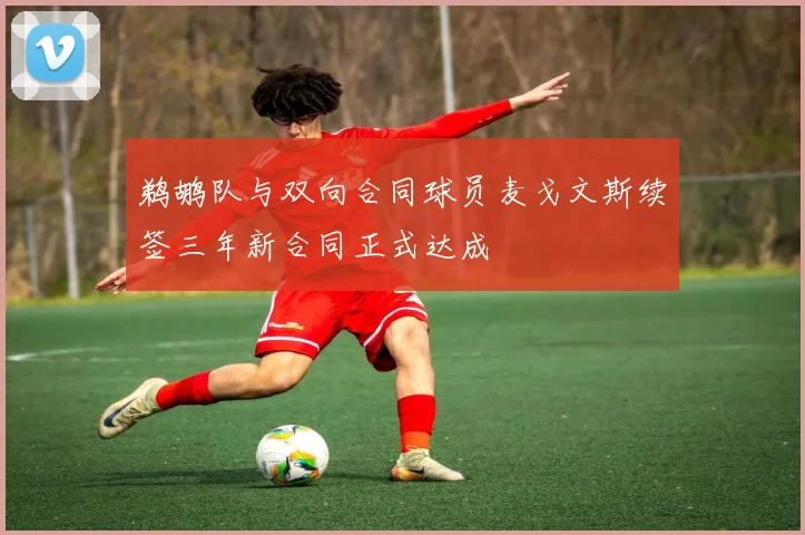 鹈鹕队与双向合同球员麦戈文斯续签三年新合同正式达成